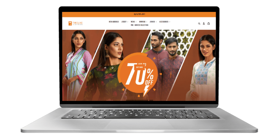 Development, Implementation, & Maintenance Of Web Based Ecommerce Platform For Twelve Clothing Ltd. 2 dashboard 10